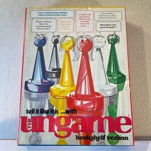 Vintage 1975 The Ungame Bookshelf Version Game NEW! Sealed Skor-Mor